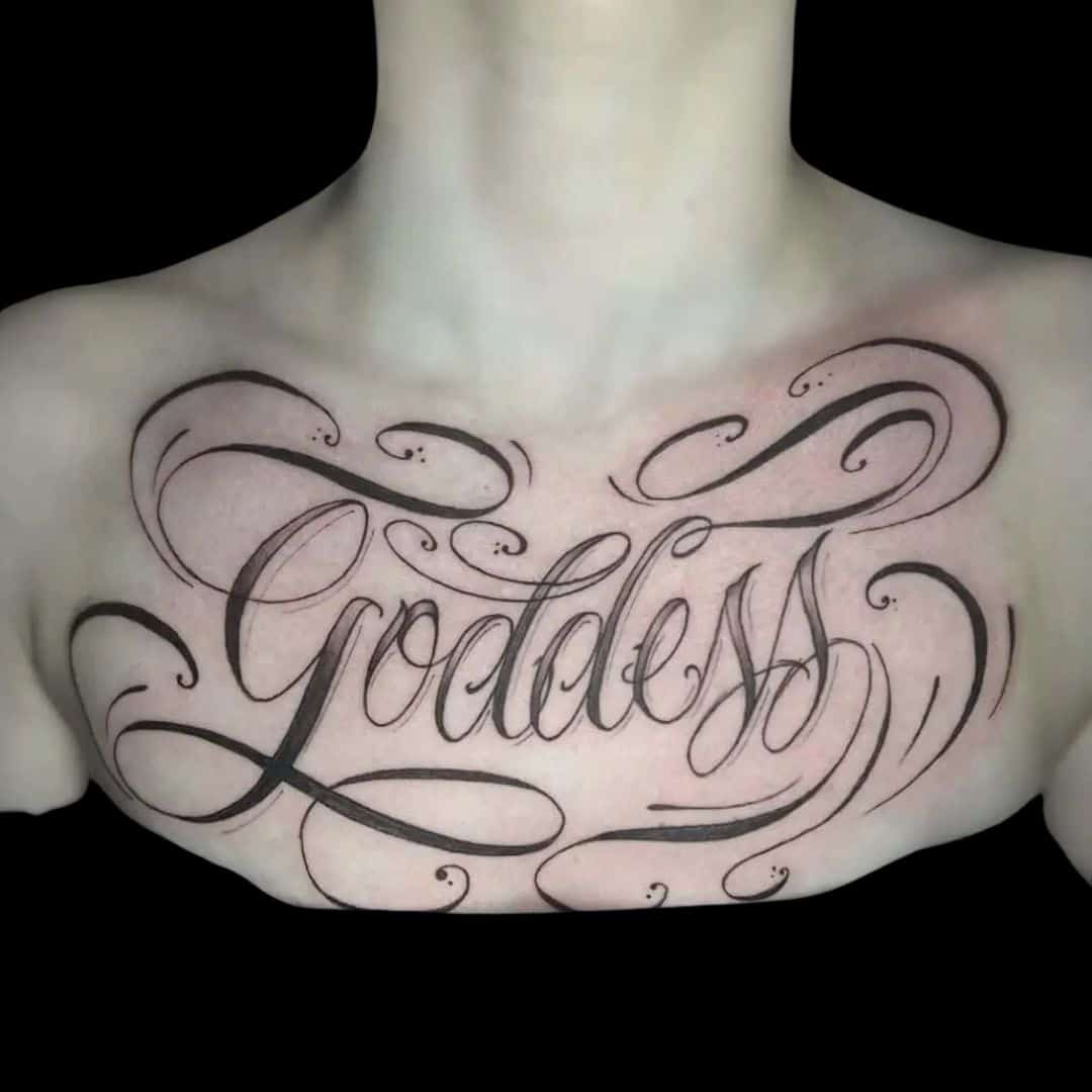 Script / Lettering Tattoos Brisbane