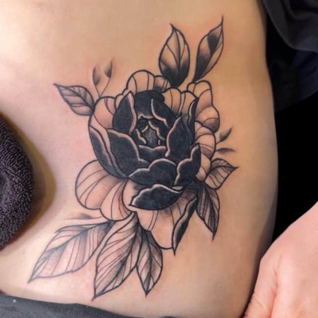 After Side Tattoo Cover-Up