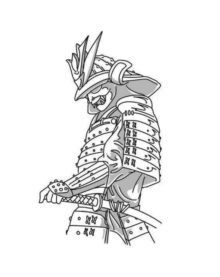 Japanese Flash Tattoo Design Sheets - Design 5