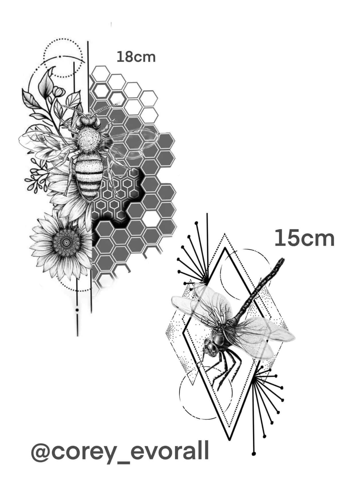 Animal Flash Tattoo Design Sheets - Design 16