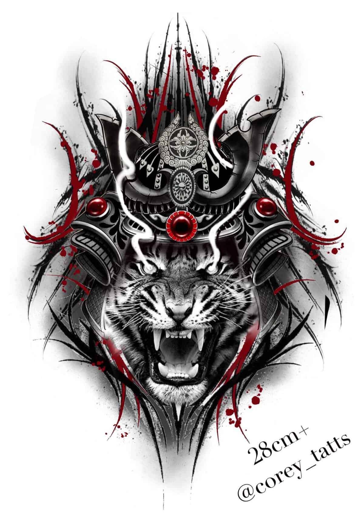 Animal Flash Tattoo Design Sheets - Design 14