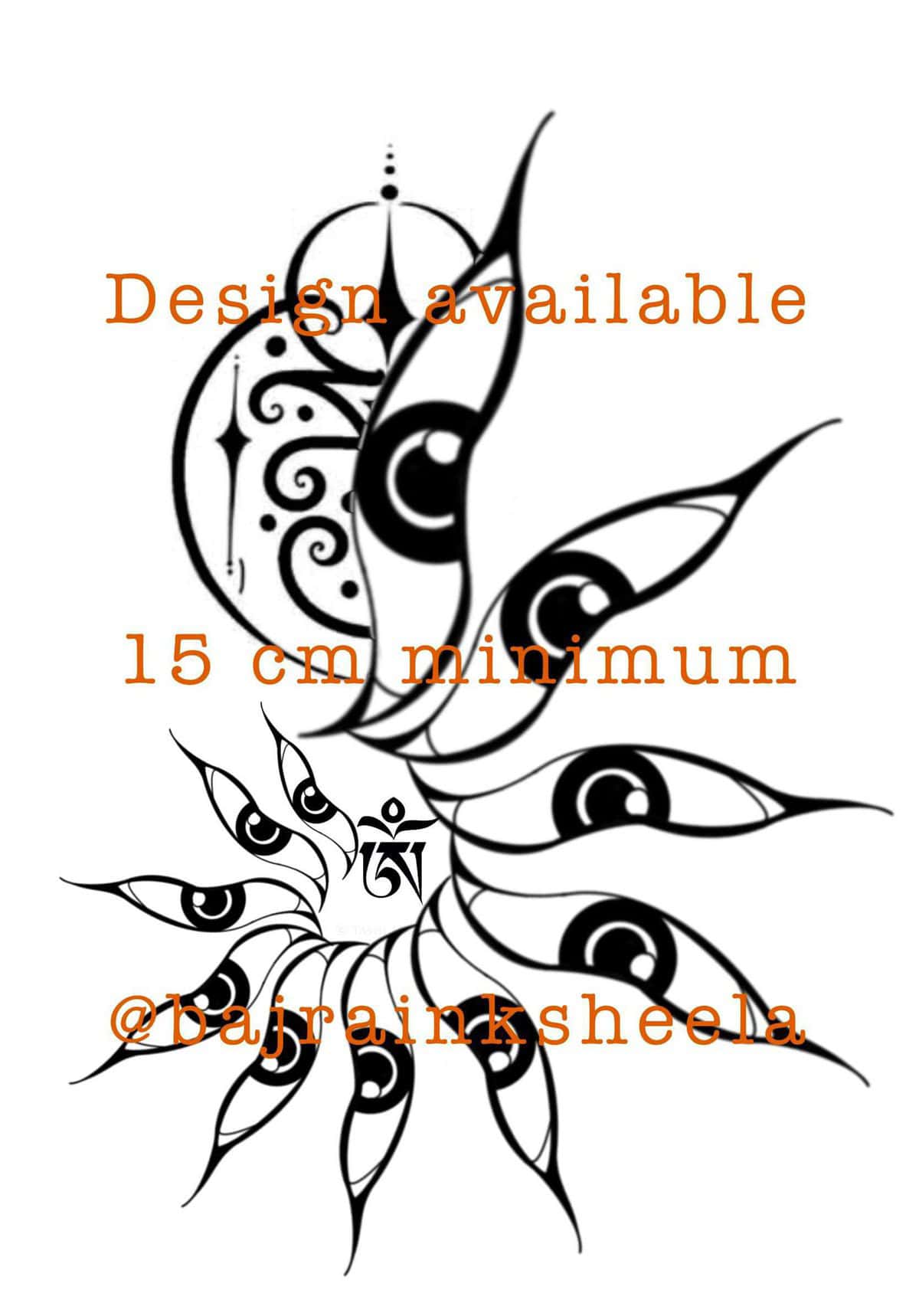 Linework Flash Tattoo Design Sheets - Design 9