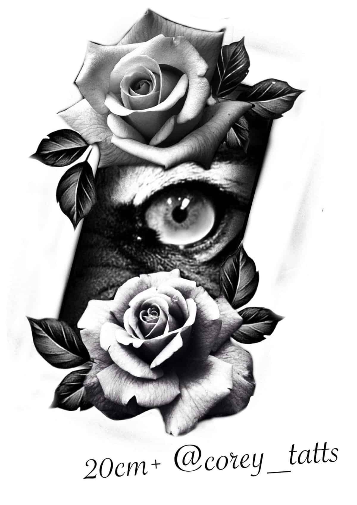 Realism Flash Tattoo Design Sheets - Design 55