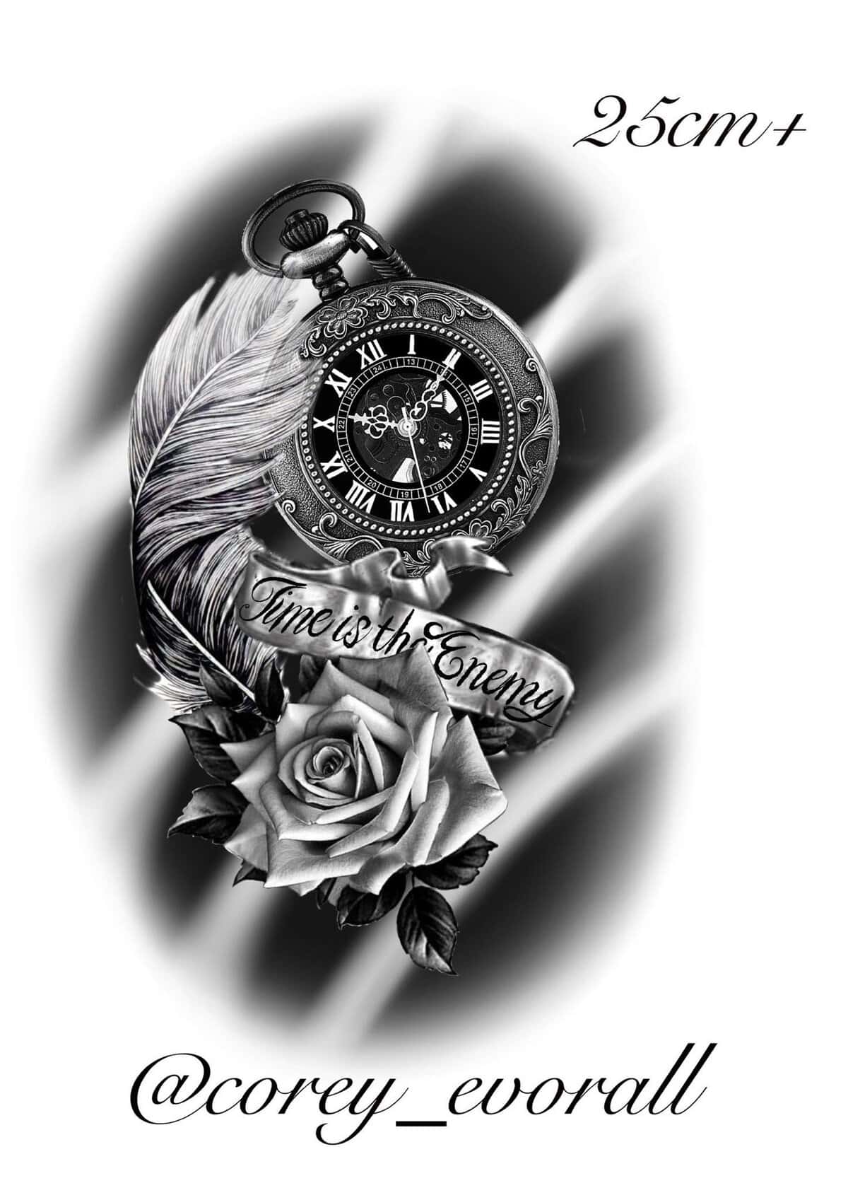 Realism Flash Tattoo Design Sheets - Design 38
