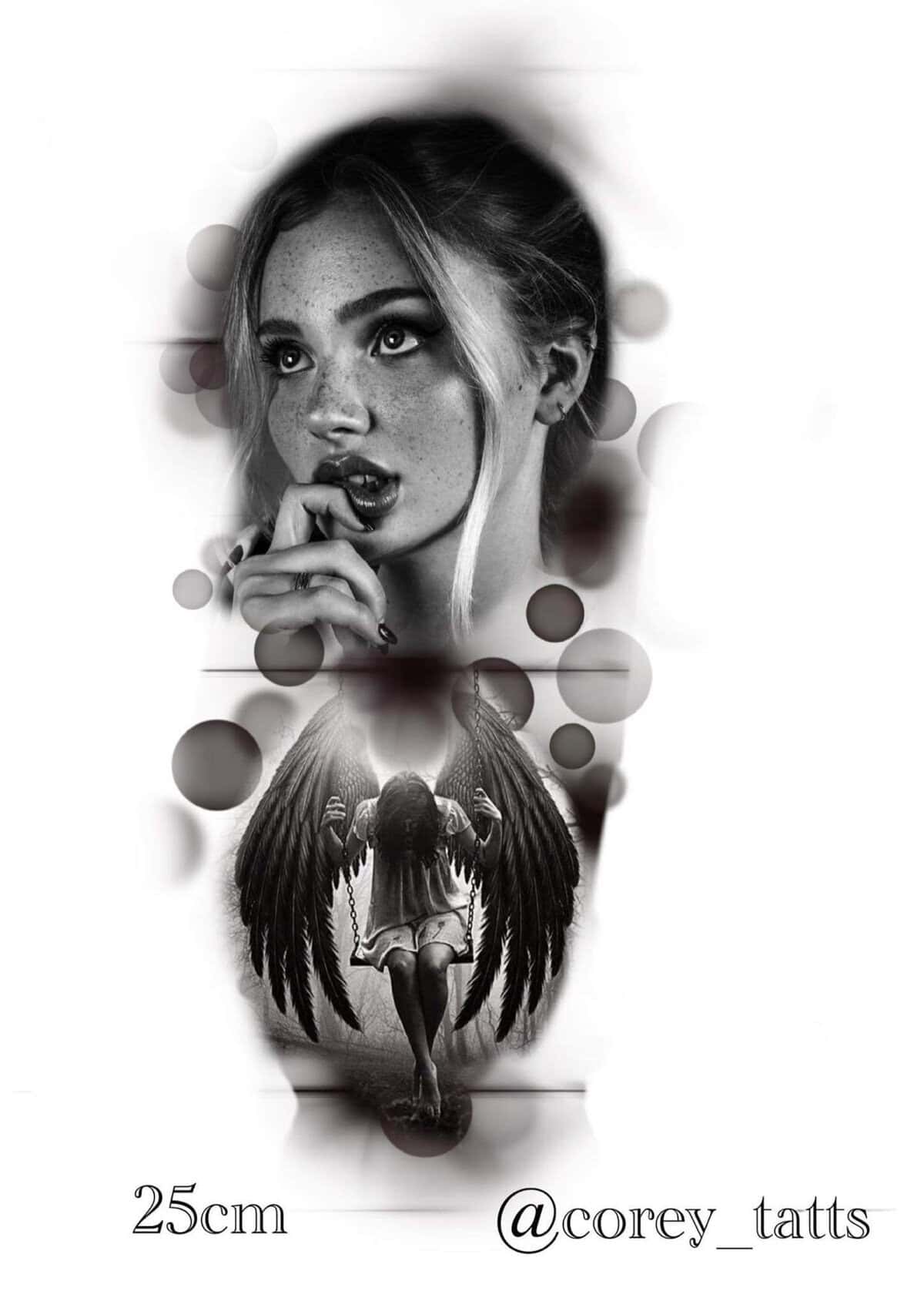 Realism Flash Tattoo Design Sheets - Design 40