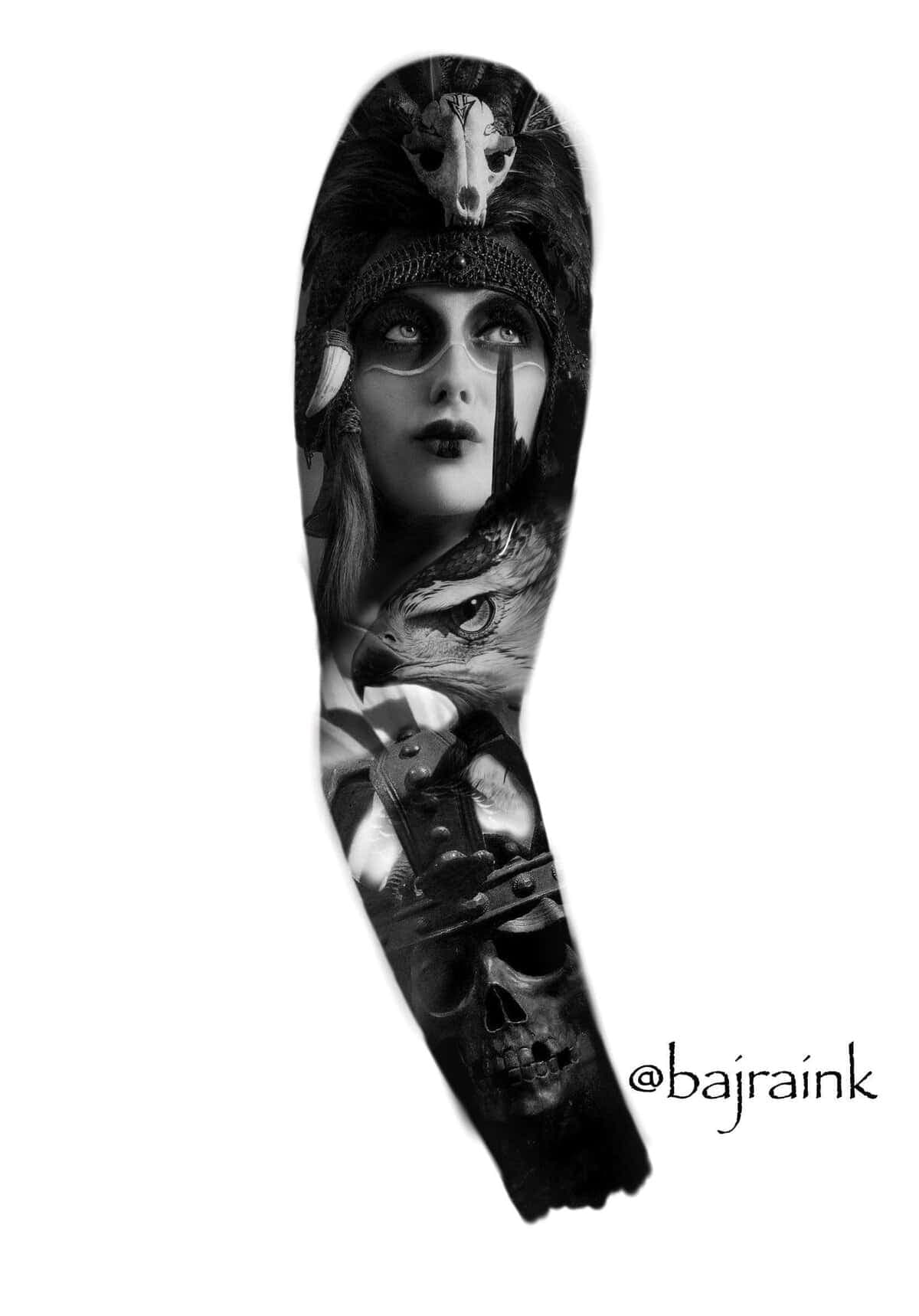 Realism Flash Tattoo Design Sheets - Design 88