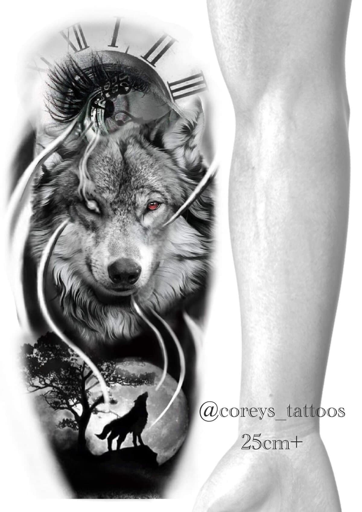 Realism Flash Tattoo Design Sheets - Design 24