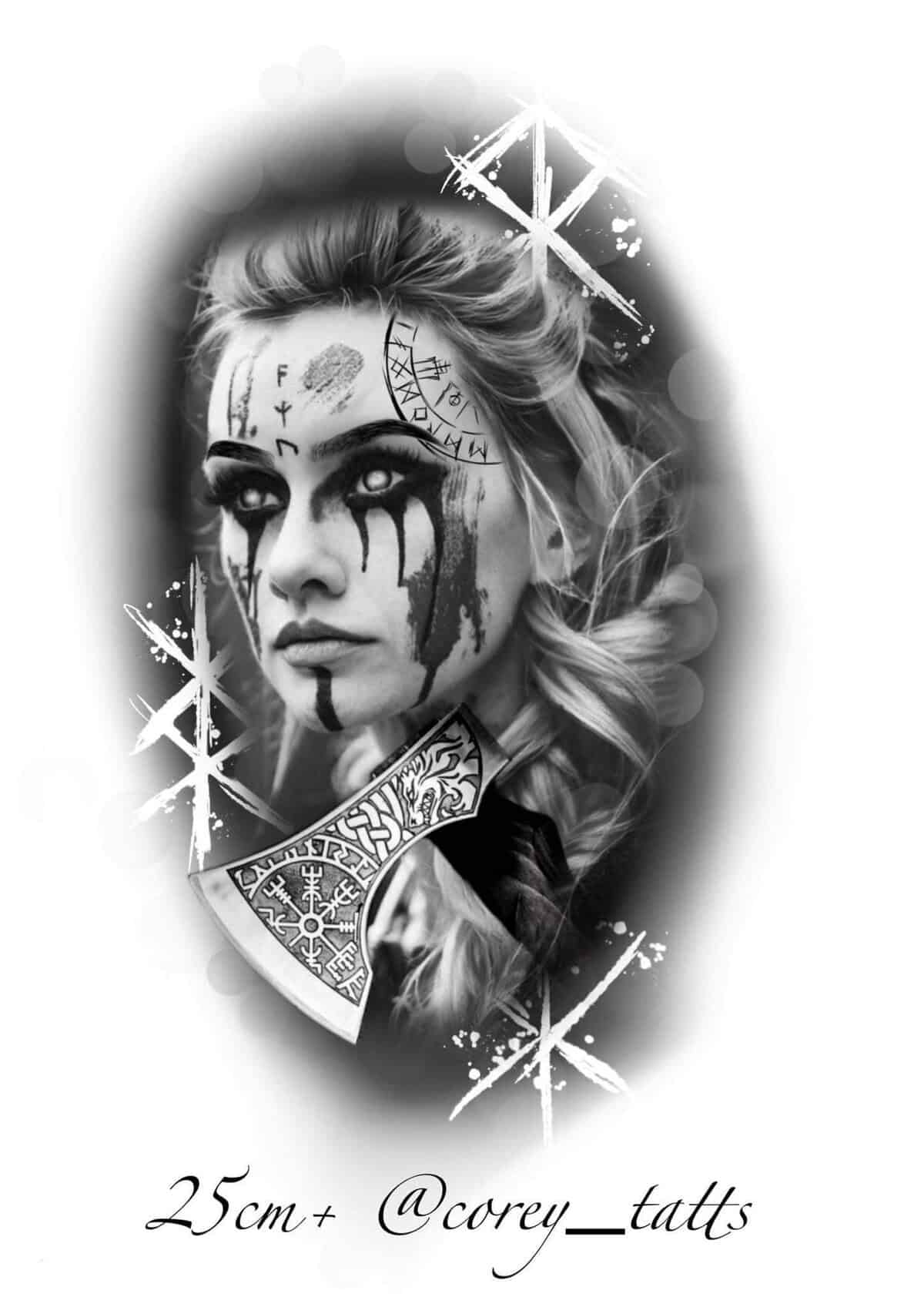 Realism Flash Tattoo Design Sheets - Design 62