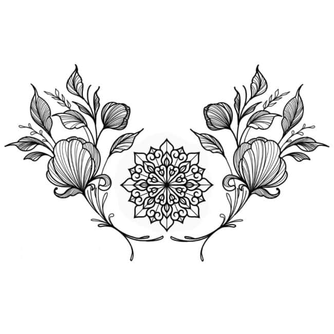 Mandala Flash Tattoo Design Sheets