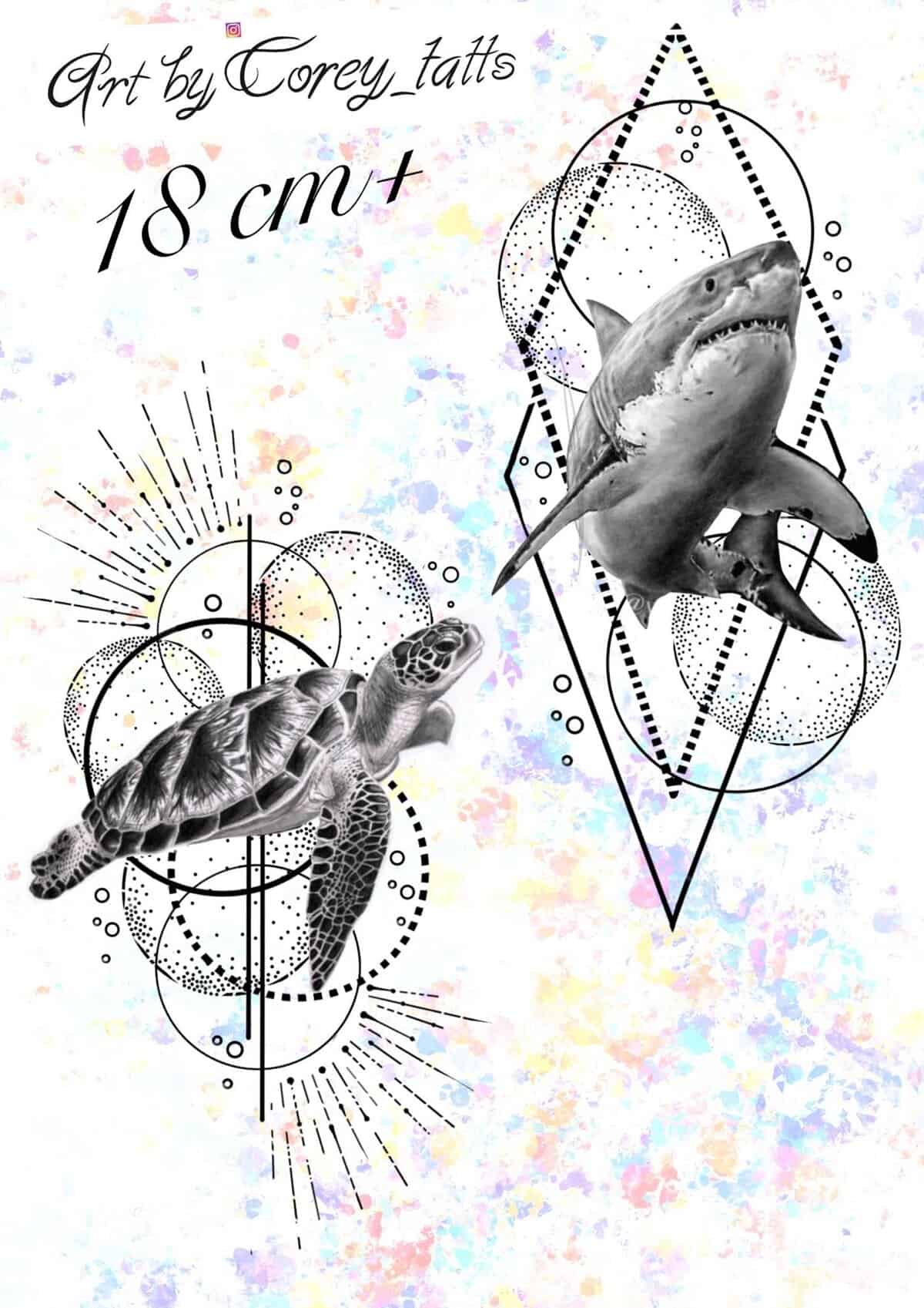 Animal Flash Tattoo Design Sheets - Design 11