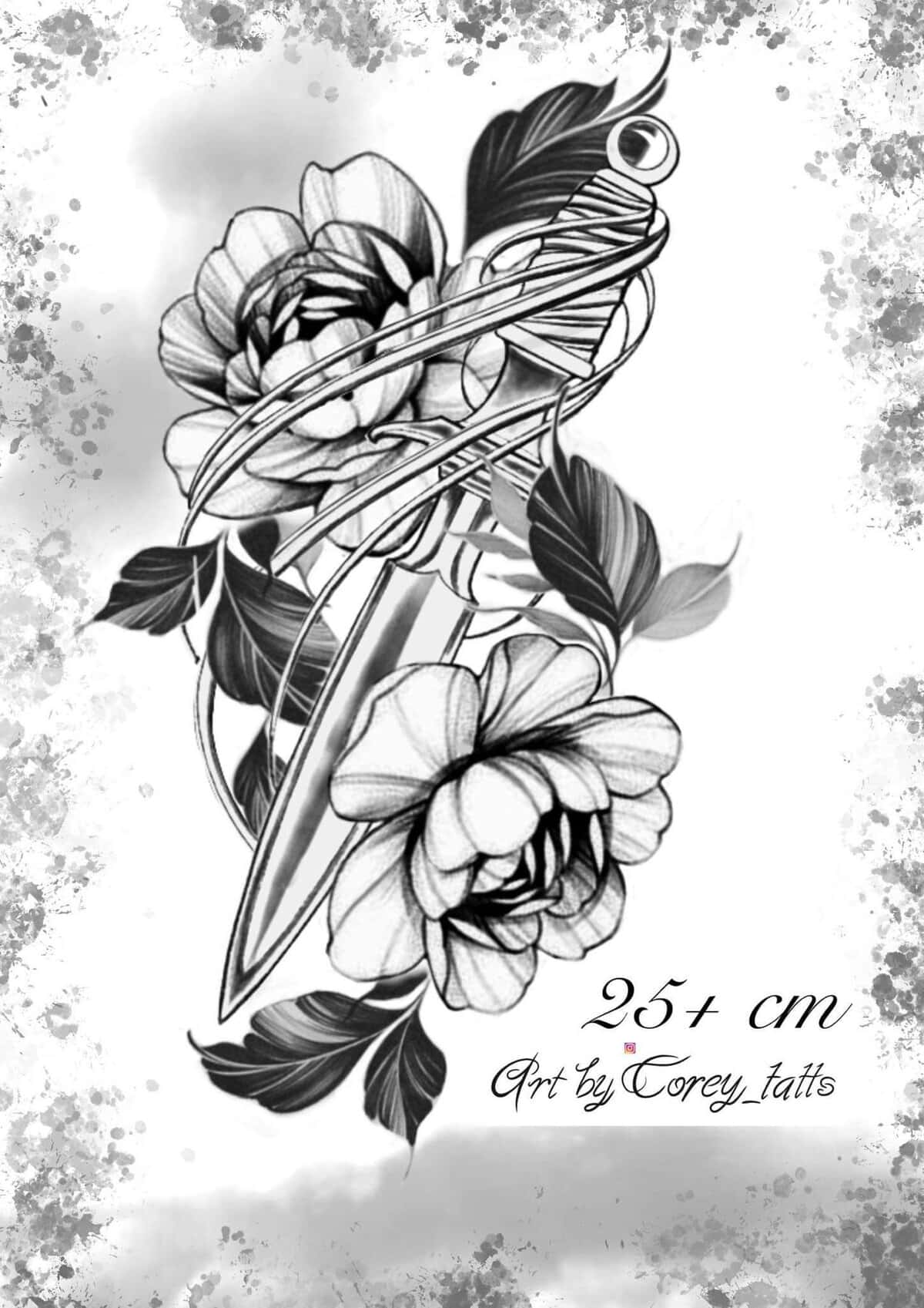 Realism Flash Tattoo Design Sheets - Design 58