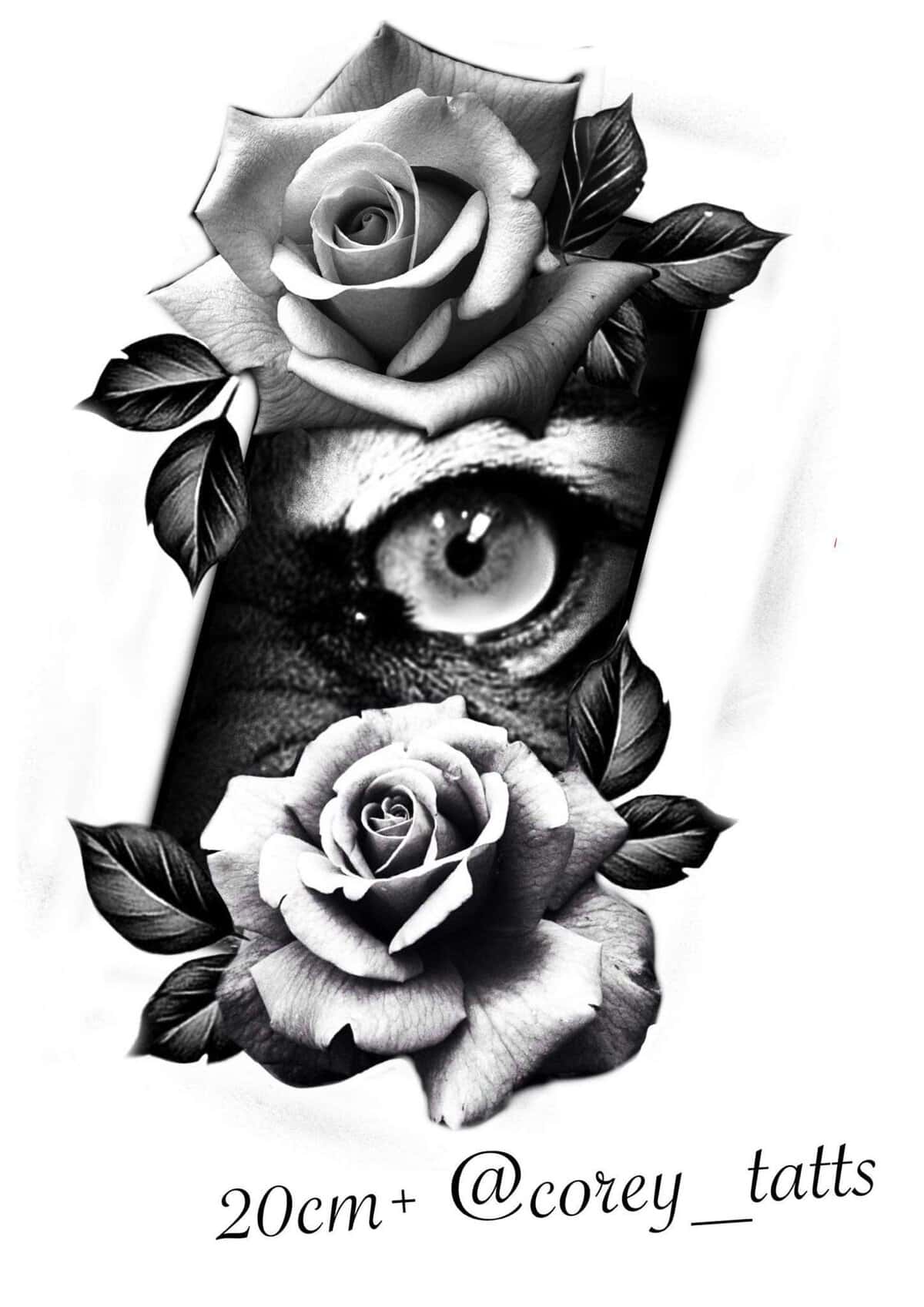 Realism Flash Tattoo Design Sheets - Design 59