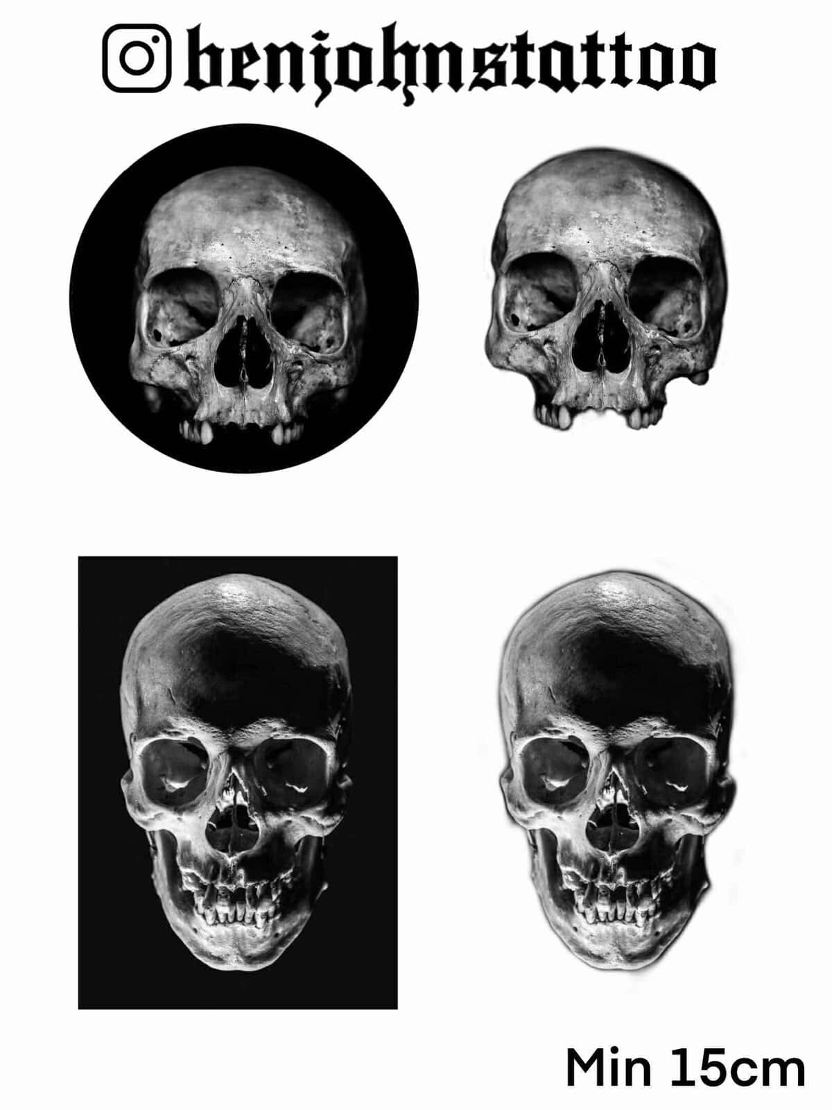 Realism Flash Tattoo Design Sheets - Design 11