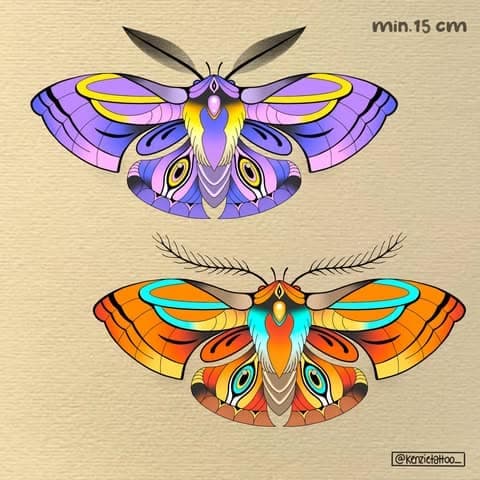 Traditional Flash Tattoo Design Sheets - Design 14