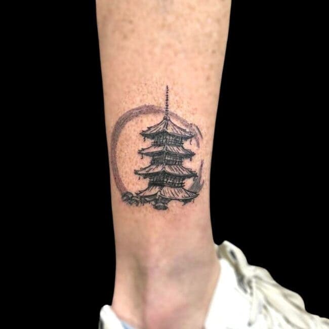 Japanese Fine Line Tattoo