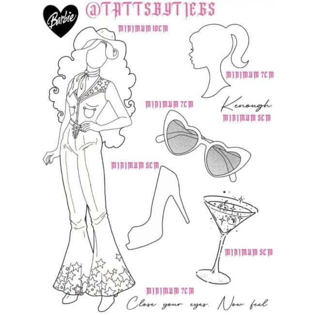 Linework Flash Tattoo Design Sheets