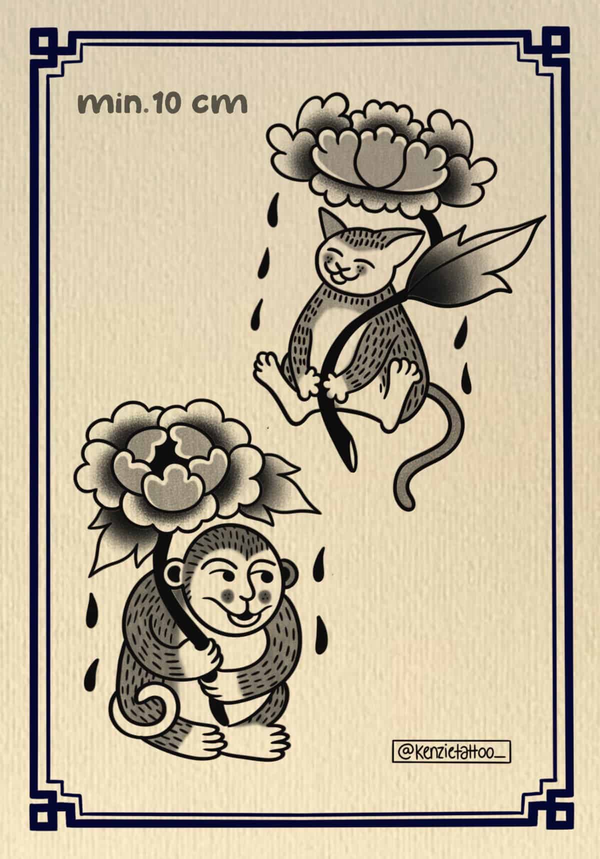 Traditional Flash Tattoo Design Sheets design 7