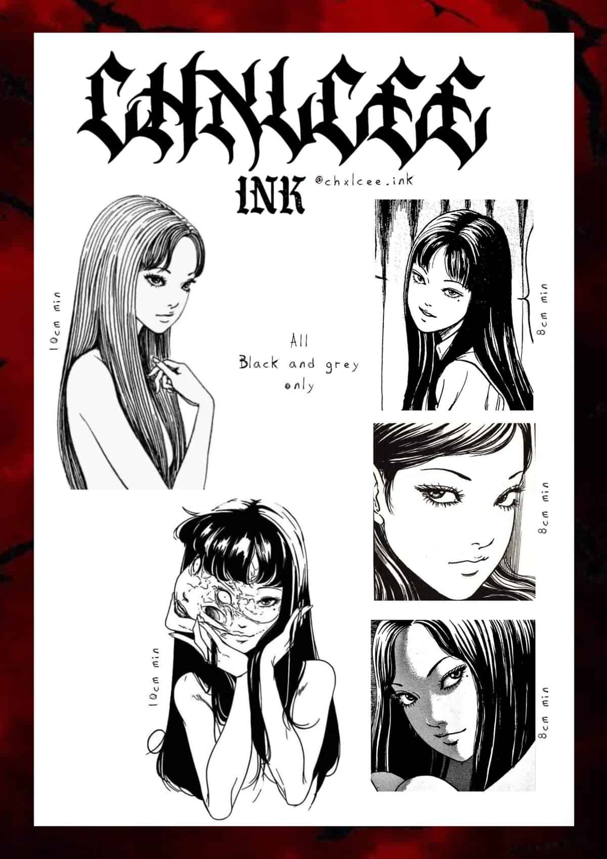 Anime Flash Tattoo Design Sheets design 1