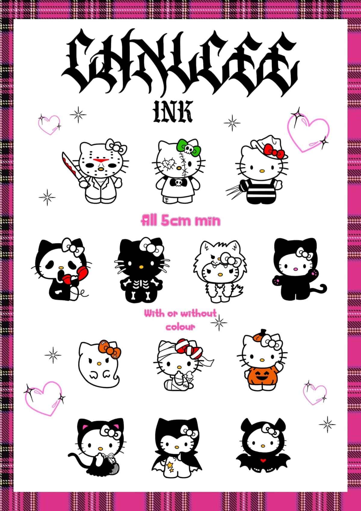 Anime Flash Tattoo Design Sheets design 5