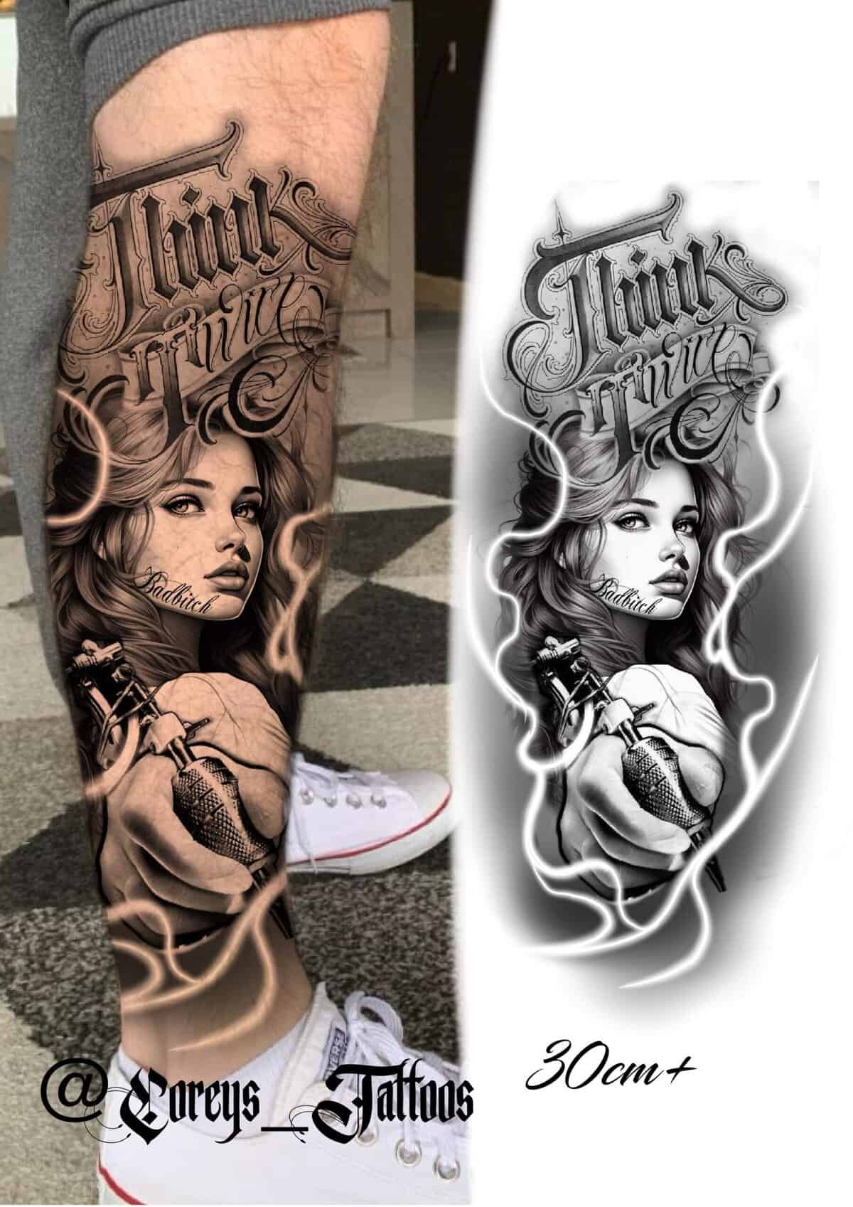 Chicano Flash Tattoo Design Sheets design 5