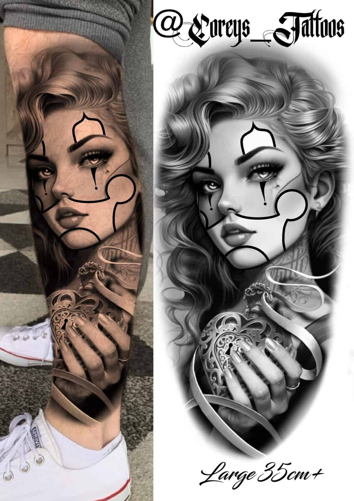 Chicano Flash Tattoo Design Sheets design 6