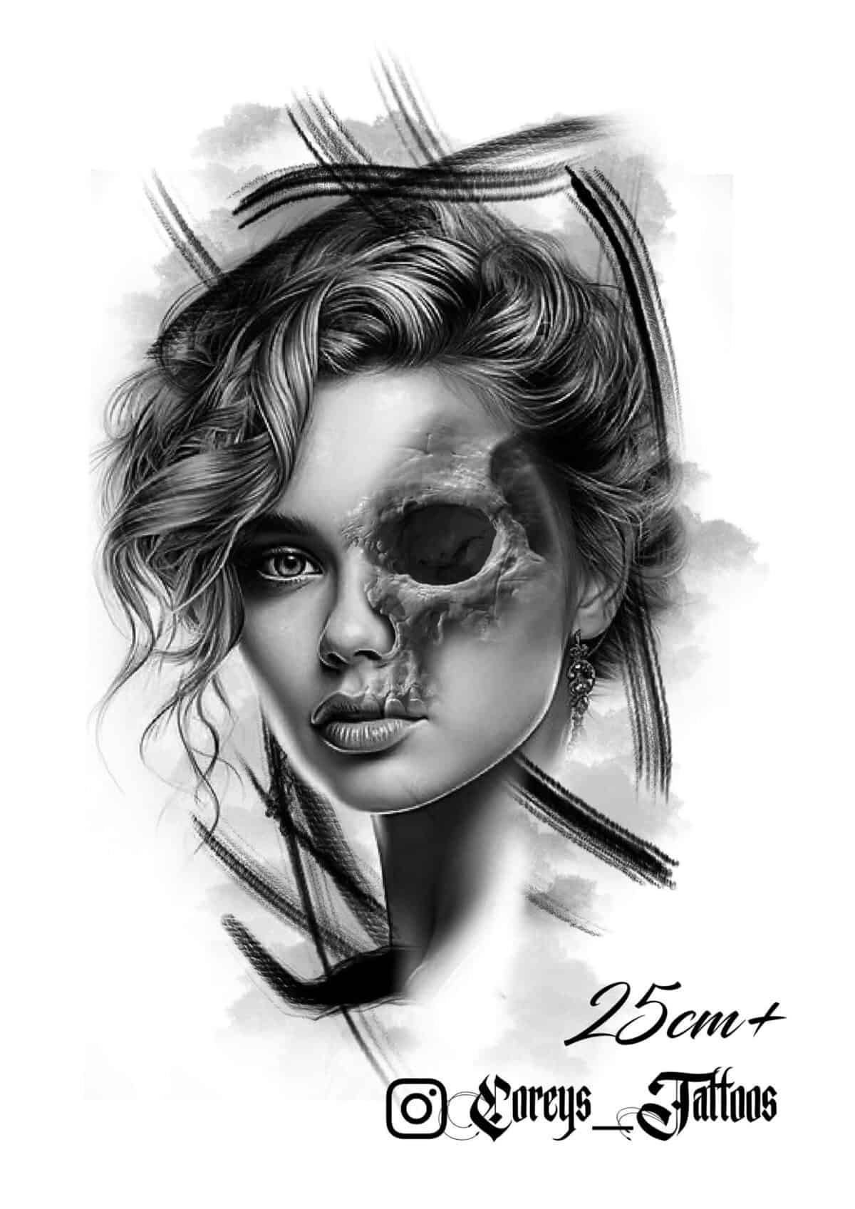 Halloween & Horror Flash Tattoo Design Sheets design 7