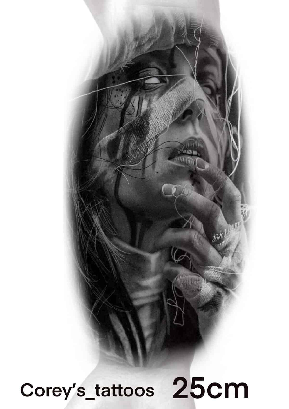 Halloween & Horror Flash Tattoo Design Sheets design 8