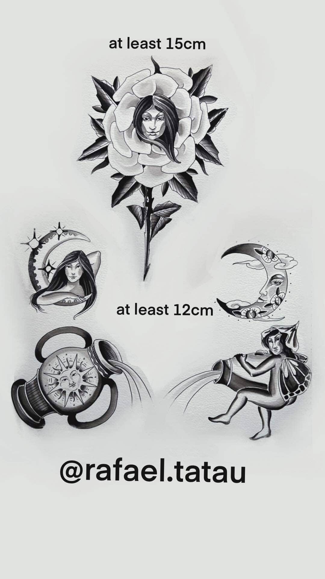 Neo Traditional Flash Tattoo Design Sheets design 8