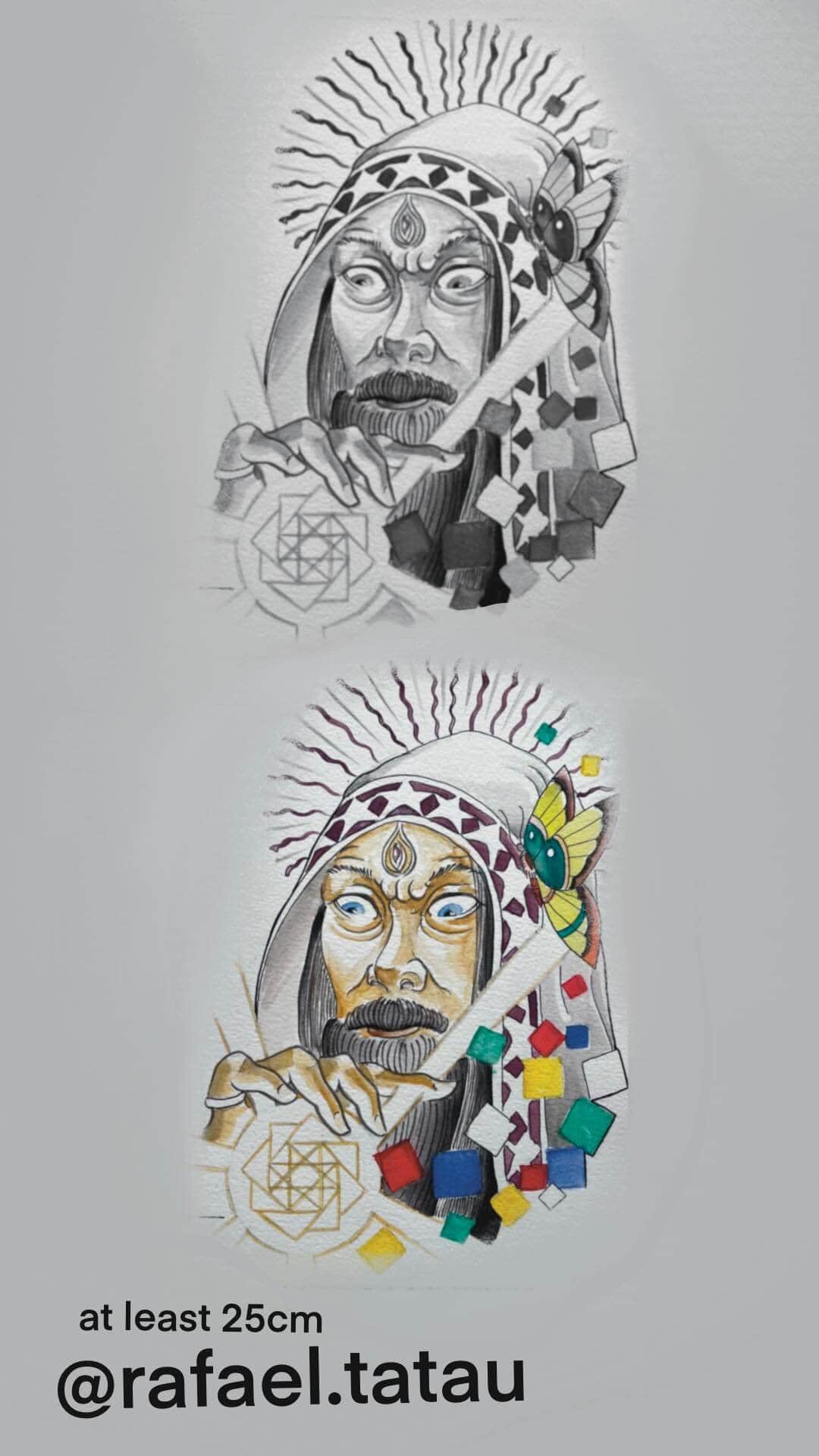 Neo Traditional Flash Tattoo Design Sheets design 9