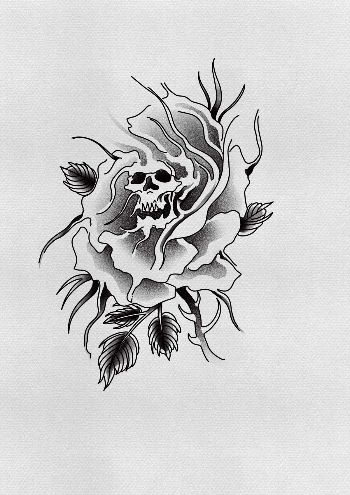 Neo Traditional Flash Tattoo Design Sheets design 12