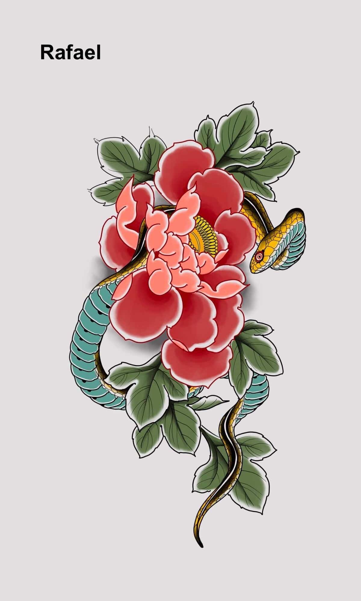 Neo Traditional Flash Tattoo Design Sheets design 13