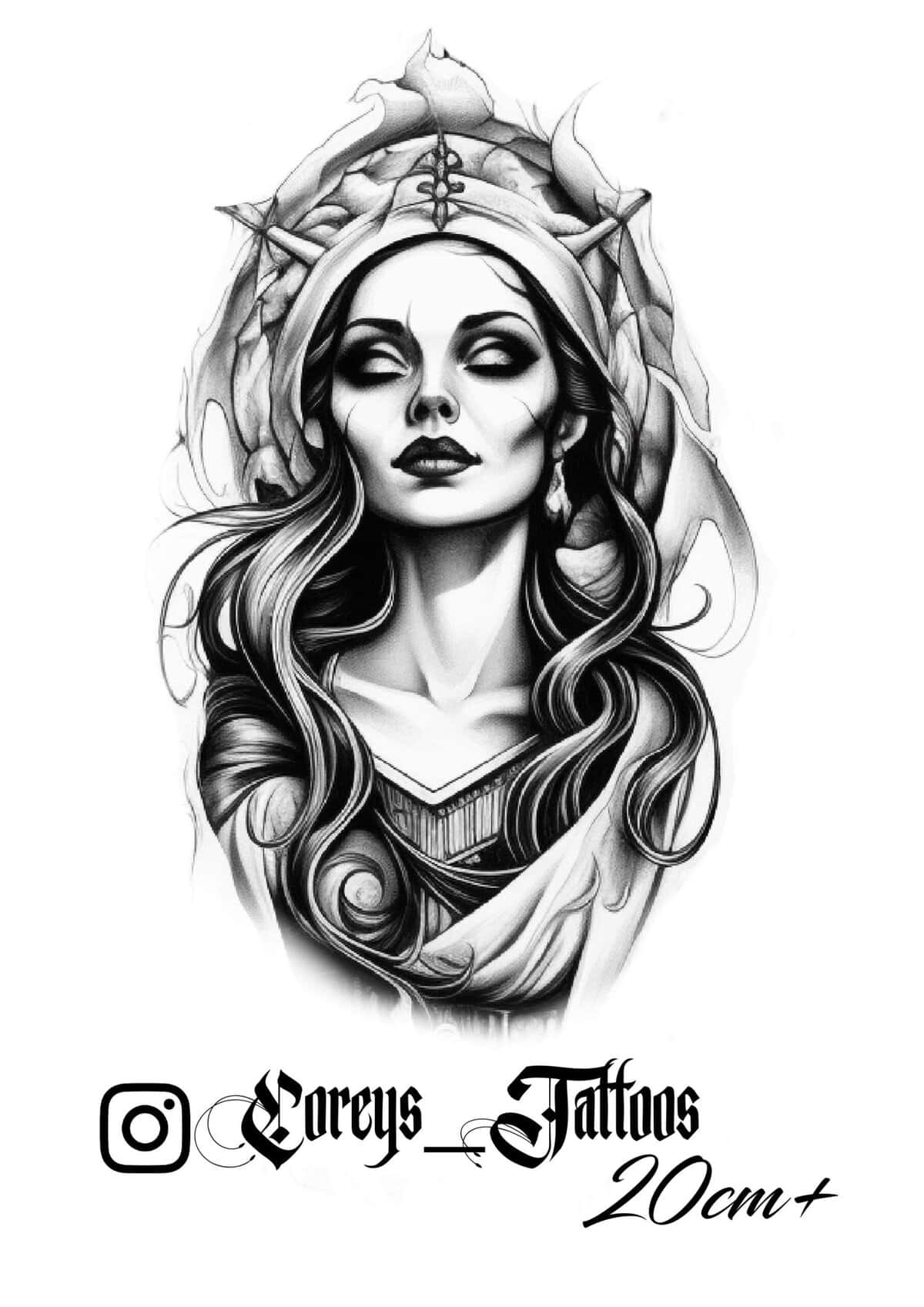 Neo Traditional Flash Tattoo Design Sheets design 19