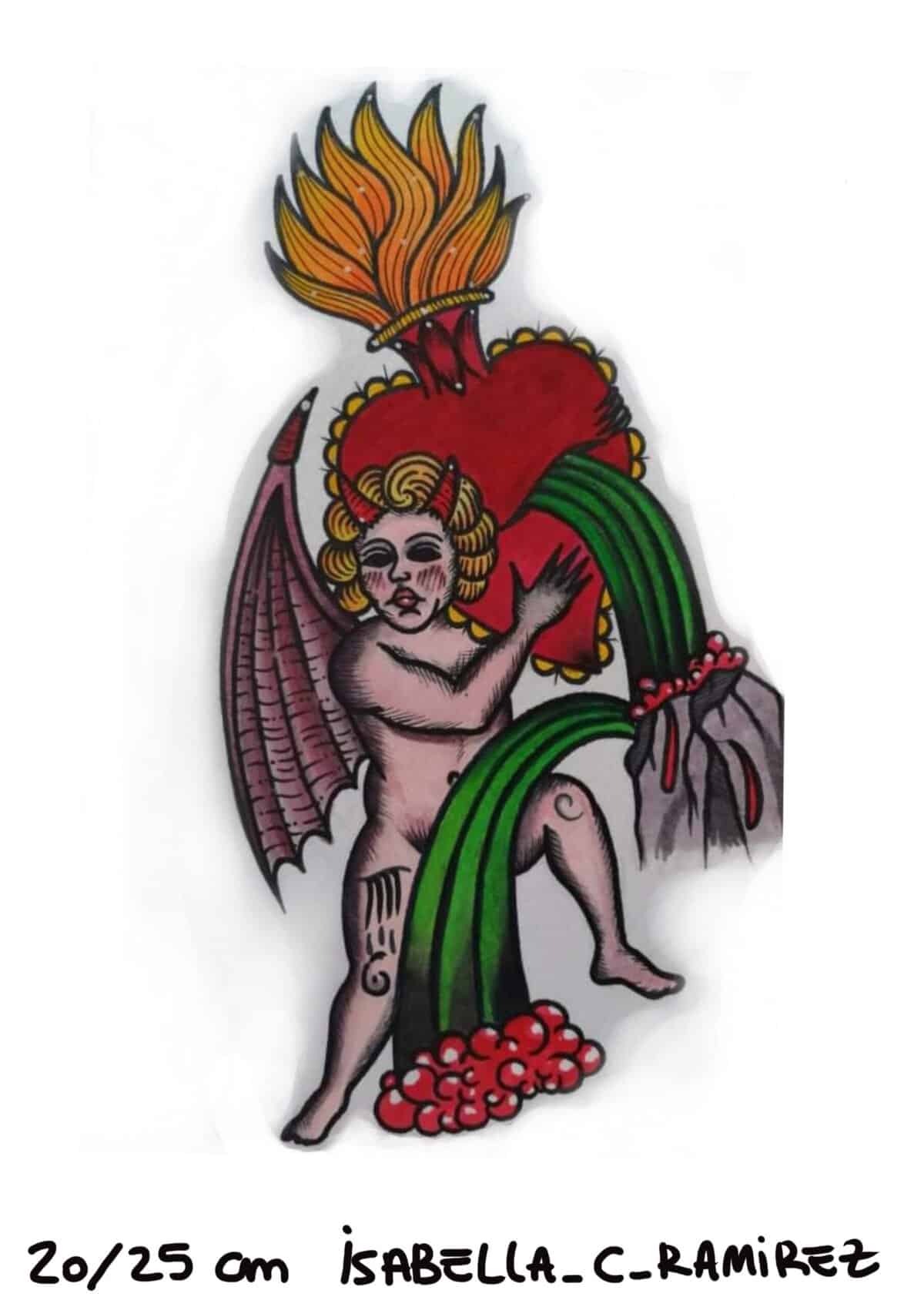 Neo Traditional Flash Tattoo Design Sheets design 5