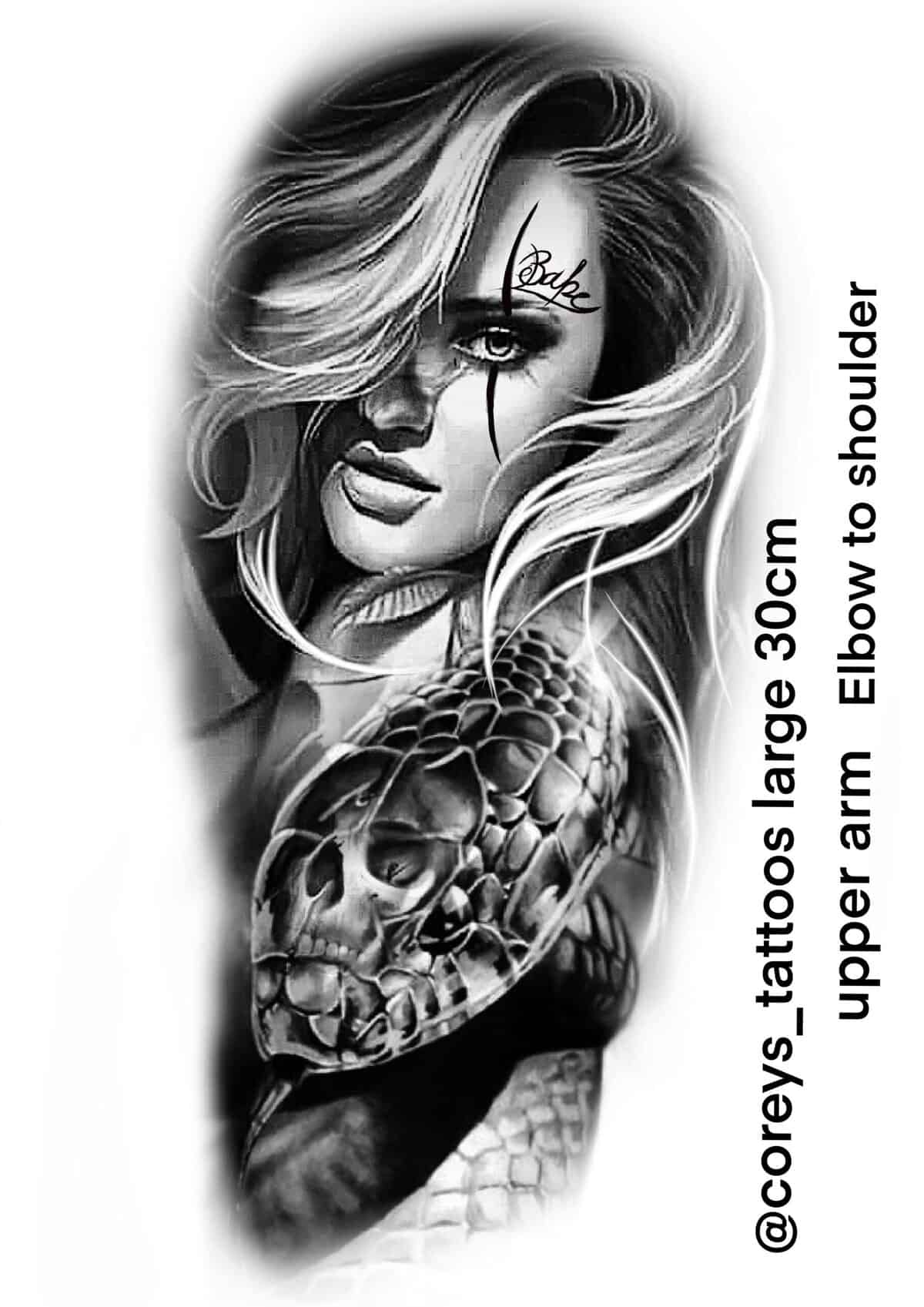 Realism Flash Tattoo Design Sheets design 45