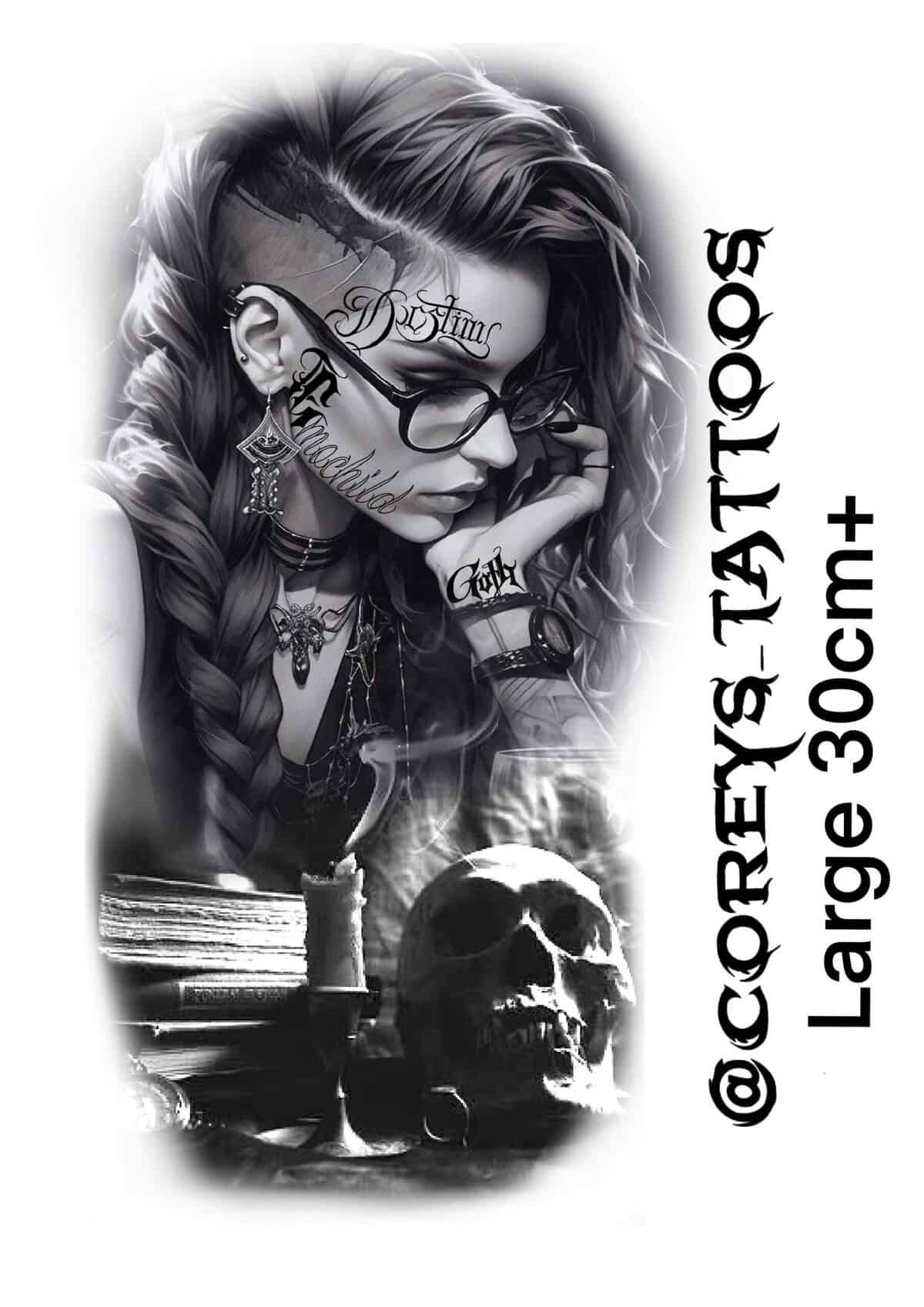 Realism Flash Tattoo Design Sheets design 31