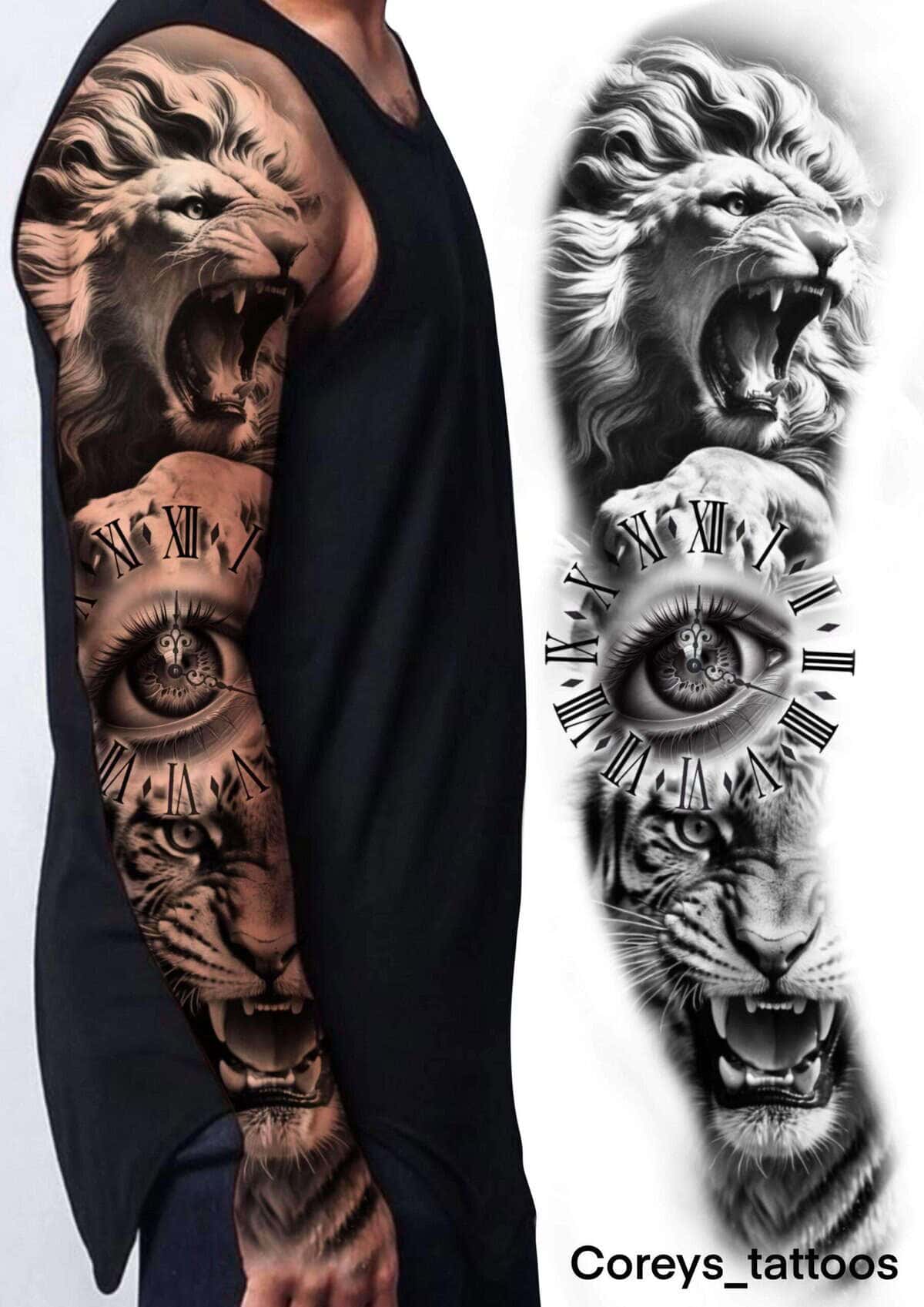 Realism Flash Tattoo Design Sheets design 23