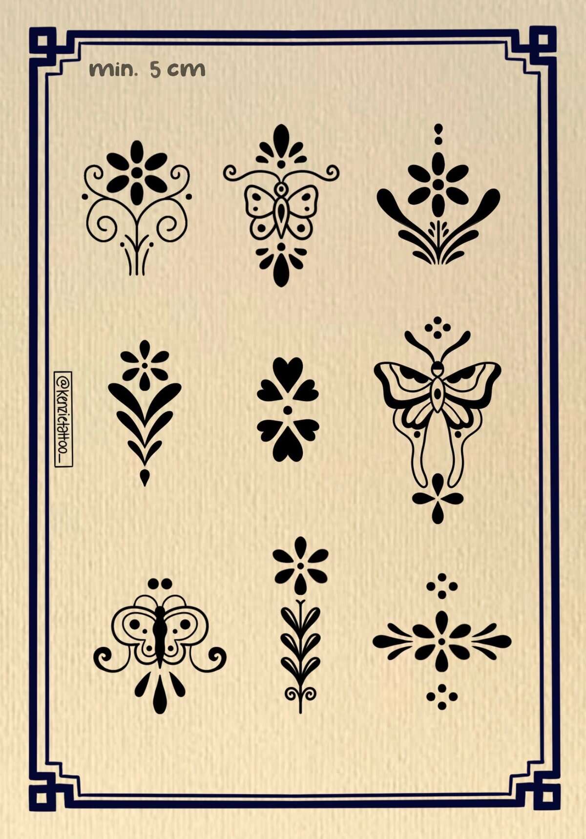 Traditional Flash Tattoo Design Sheets design 11