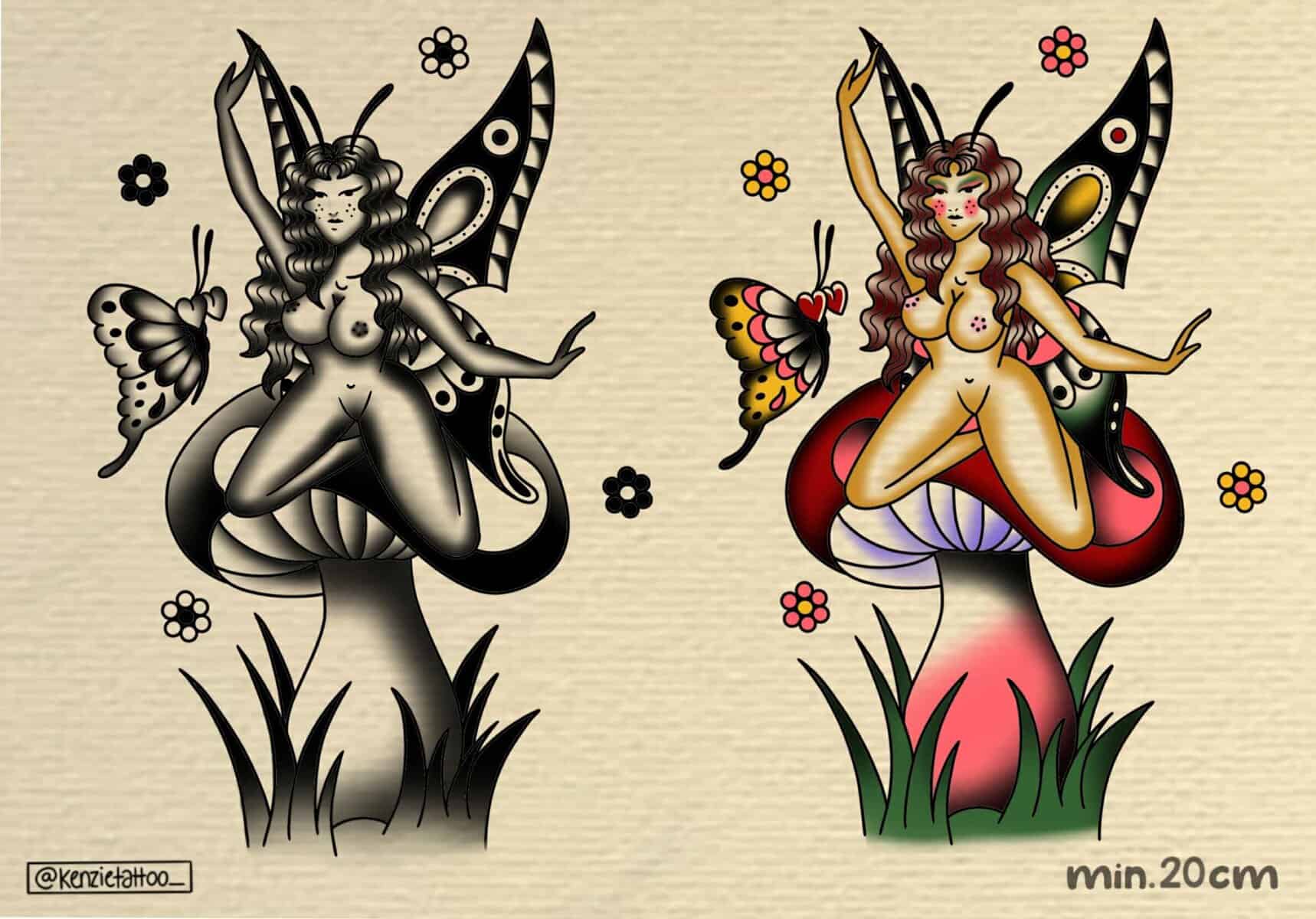 Traditional Flash Tattoo Design Sheets design 22