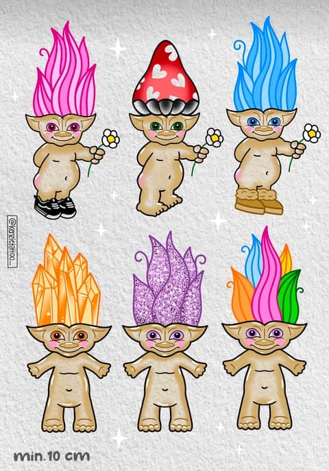 Neo Traditional Flash Tattoo Design Sheets design 23